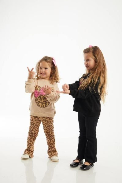 Leopar taytlı takım