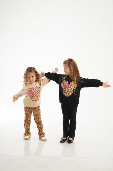 Leopar taytlı takım