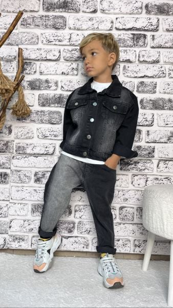 Denim ceket & jean takım