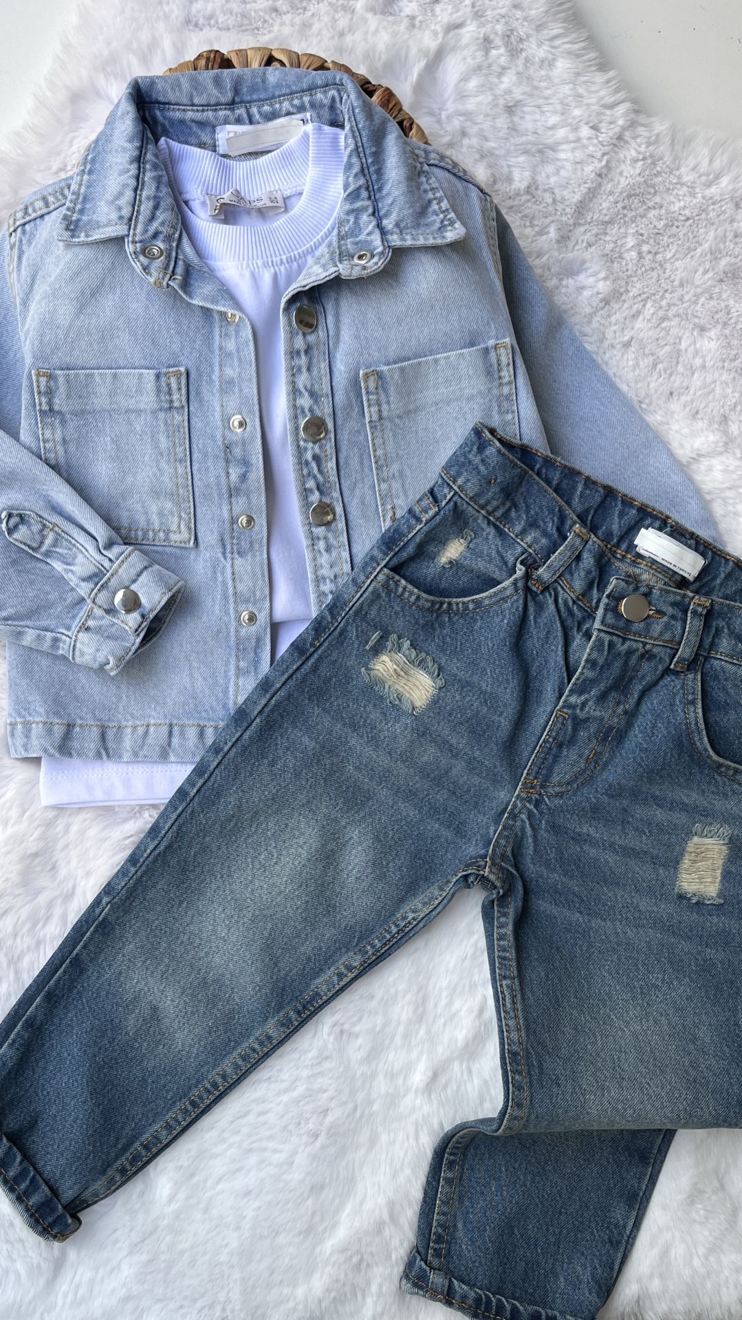 Denim ceket & Jean takım