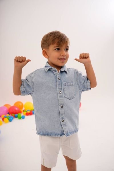Denim takım