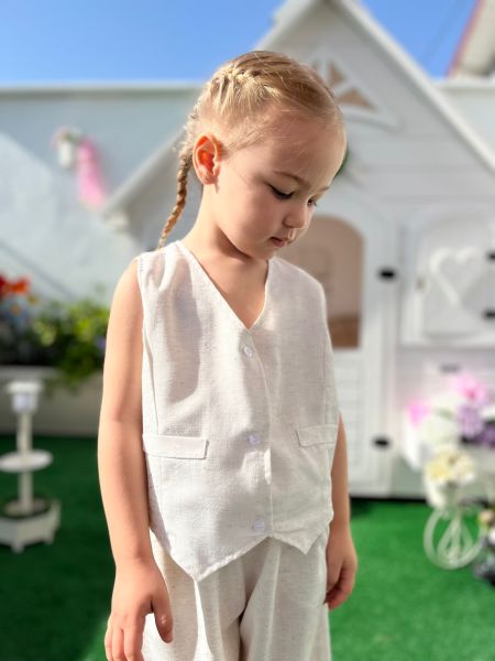 Pamuklu Simli keten Takım