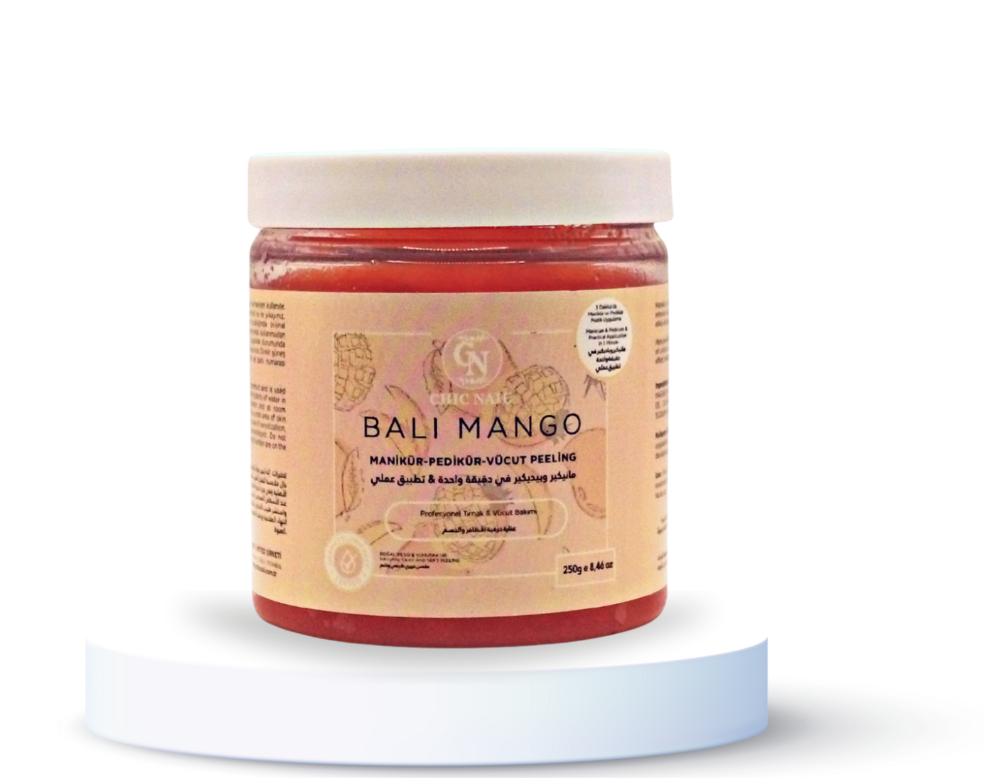 Chic Nail Manikür&Pedikür ve Vücut Peelingi BALI MANGO 250 gram