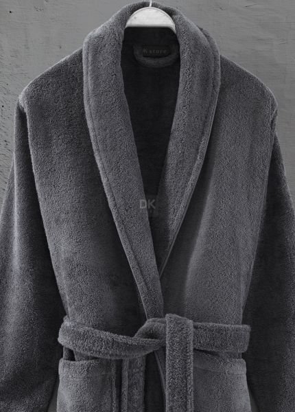 Sicilia 5'li Havlu Bornoz Set Antrasit