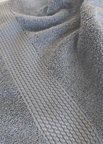 Sicilia 5'li Havlu Bornoz Set Gri