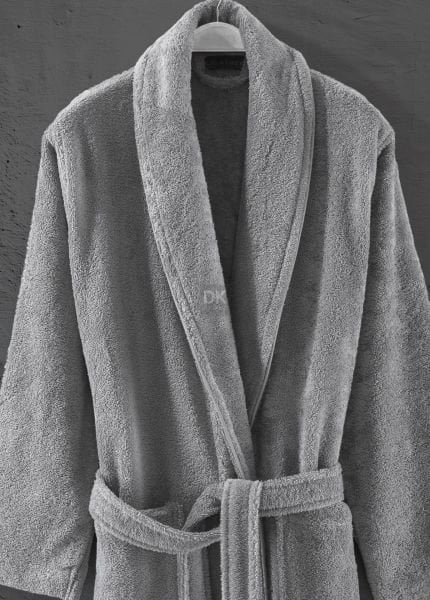 Sicilia 5'li Havlu Bornoz Set Gri