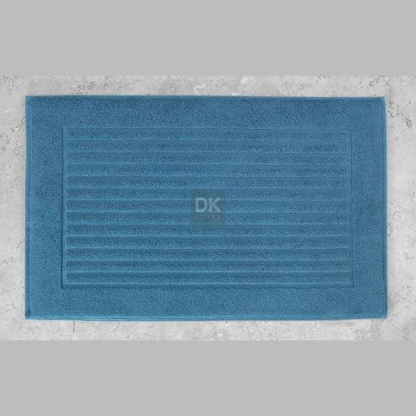 Sicilia 5'li Havlu Bornoz Set Mavi