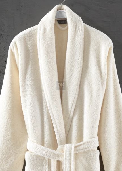 Sicilia 5'li Havlu Bornoz Set Krem