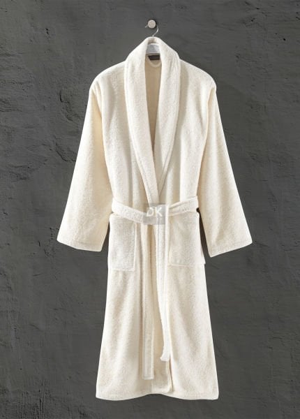 Sicilia Krem 2'li Havlu Bornoz Seti