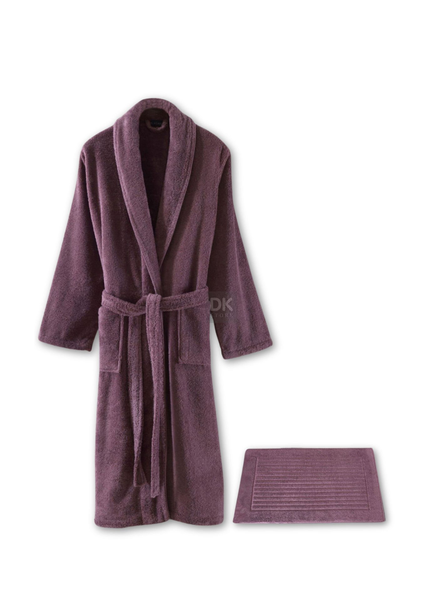 Sicilia Mürdüm 2'li Havlu Bornoz Seti