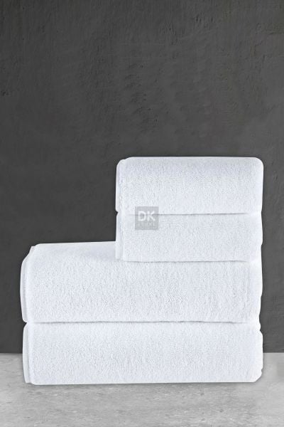 4'lü Yüz ve Banyo Otel Havlu Seti