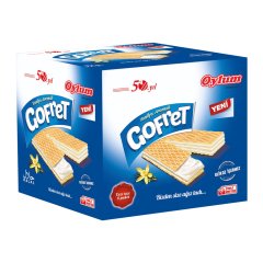 Vanilya Kremalı Gofret 900 g.