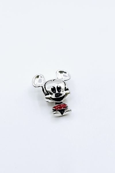 Çelik Mickey Mouse Charm