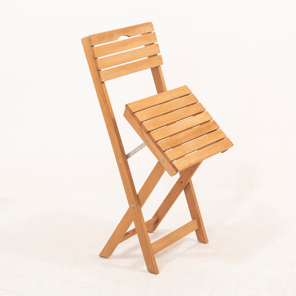 Minderli 2+1 Bistro Masa-Sandalye Takımı 50x50cm (Krem)