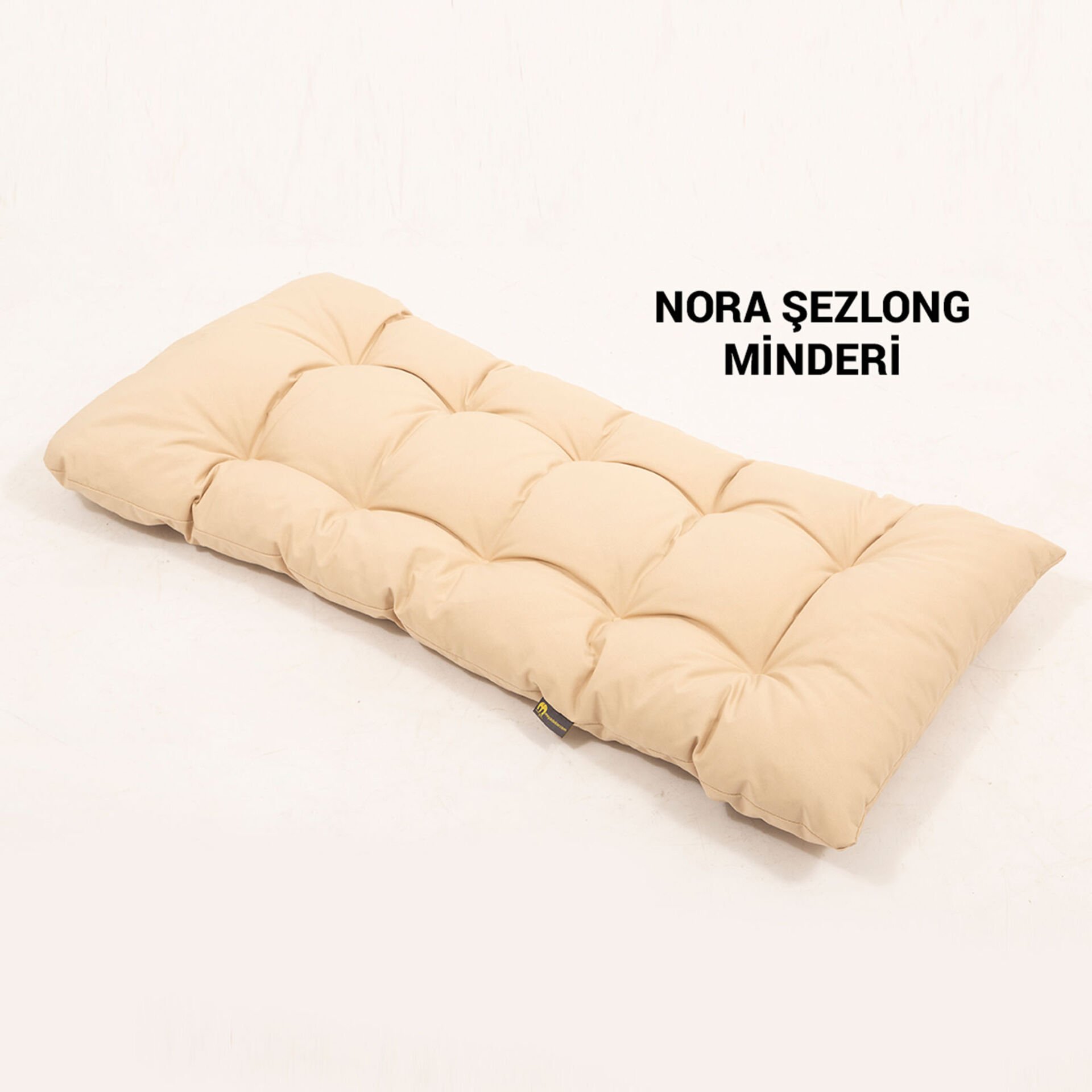 NORA Şezlong Minderi - Krem