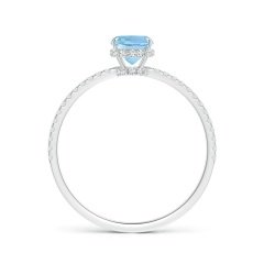 Altın Fantezi Blue Topaz Yüzük