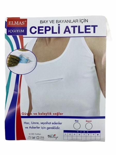 Kanguru Cepli Atlet Likralı Dar Kalıp ERKEK - 8