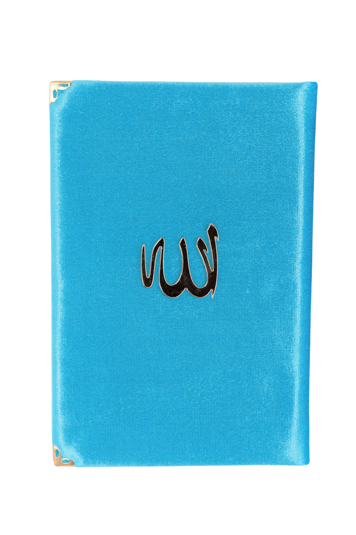 Orta Boy Kadife Kaplama Yasin (192 SAYFA) TURKUAZ