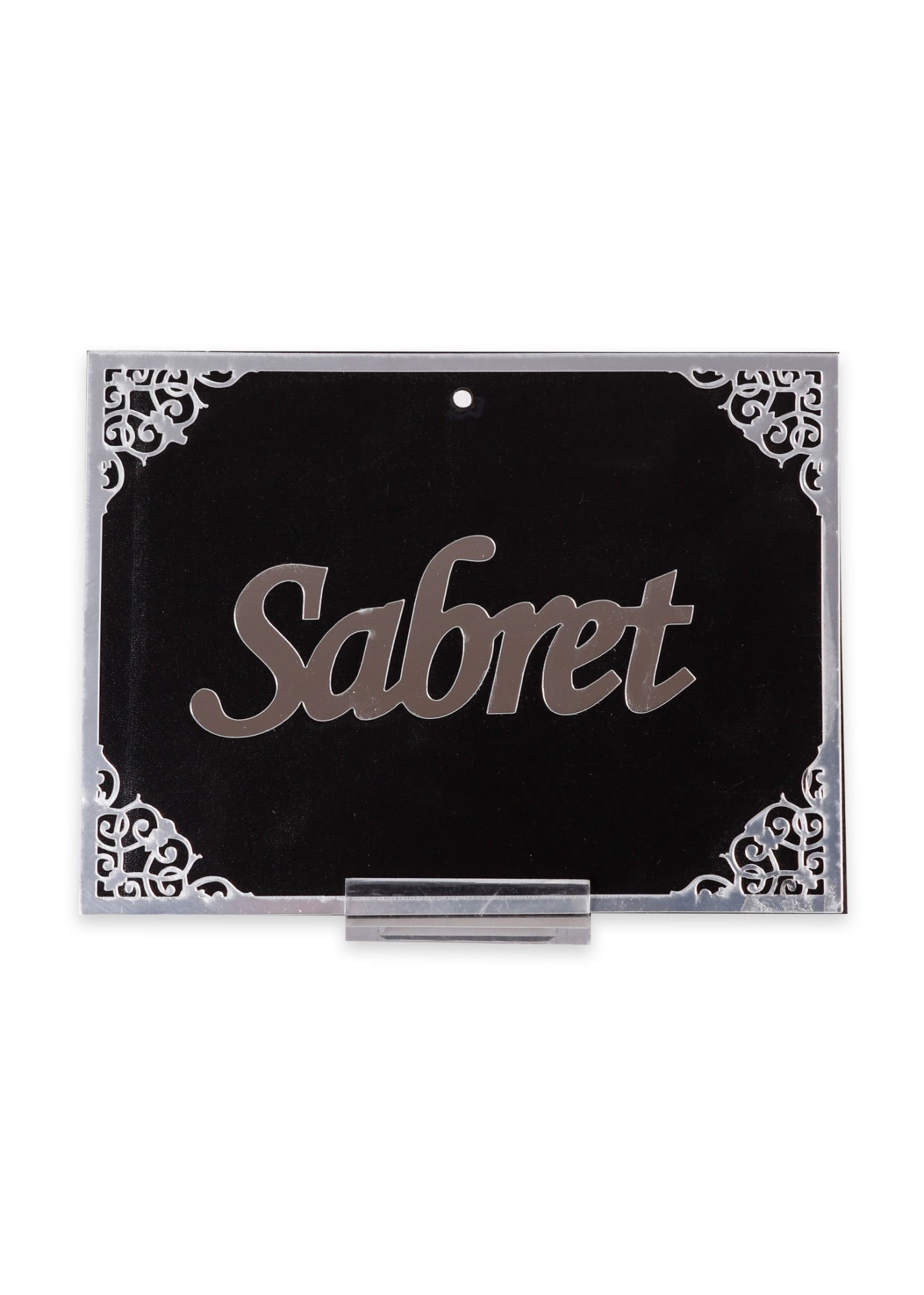 Sabret,Şükret,Dua Et Pleksi 3'lü Plaket GÜMÜŞ