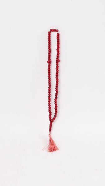 Ağaç Tespih 8mm (ŞİMŞİR) BORDO