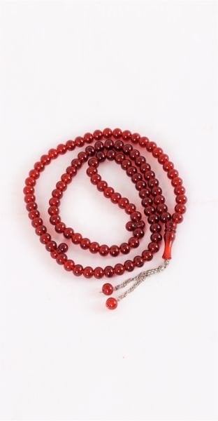 99'lu Akrelik Tespih (14mm) BORDO
