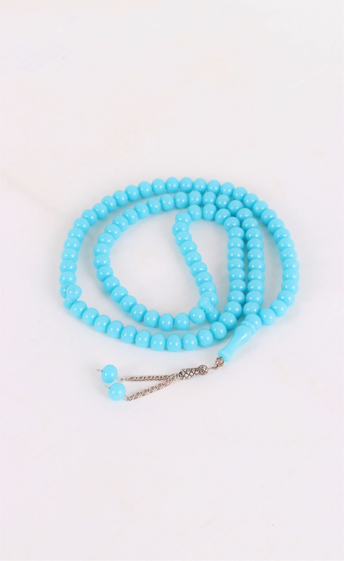 99'lu Akrelik Tespih (14mm) BEBE MAVİ