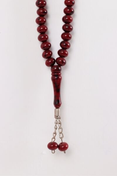 33'lük 10mm Mono Tespih BORDO