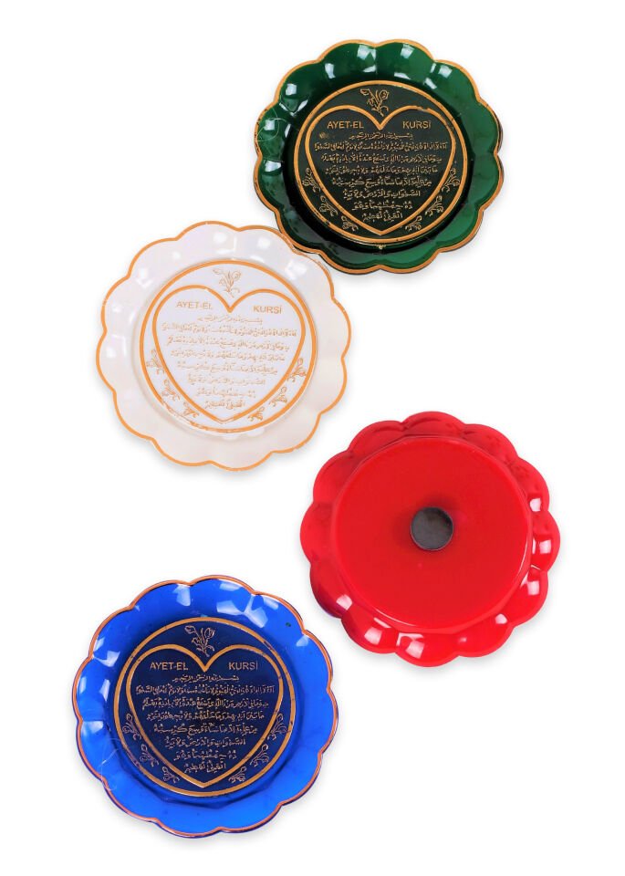 8cm Papatya Model Magnet (12'Lİ) BEYAZ
