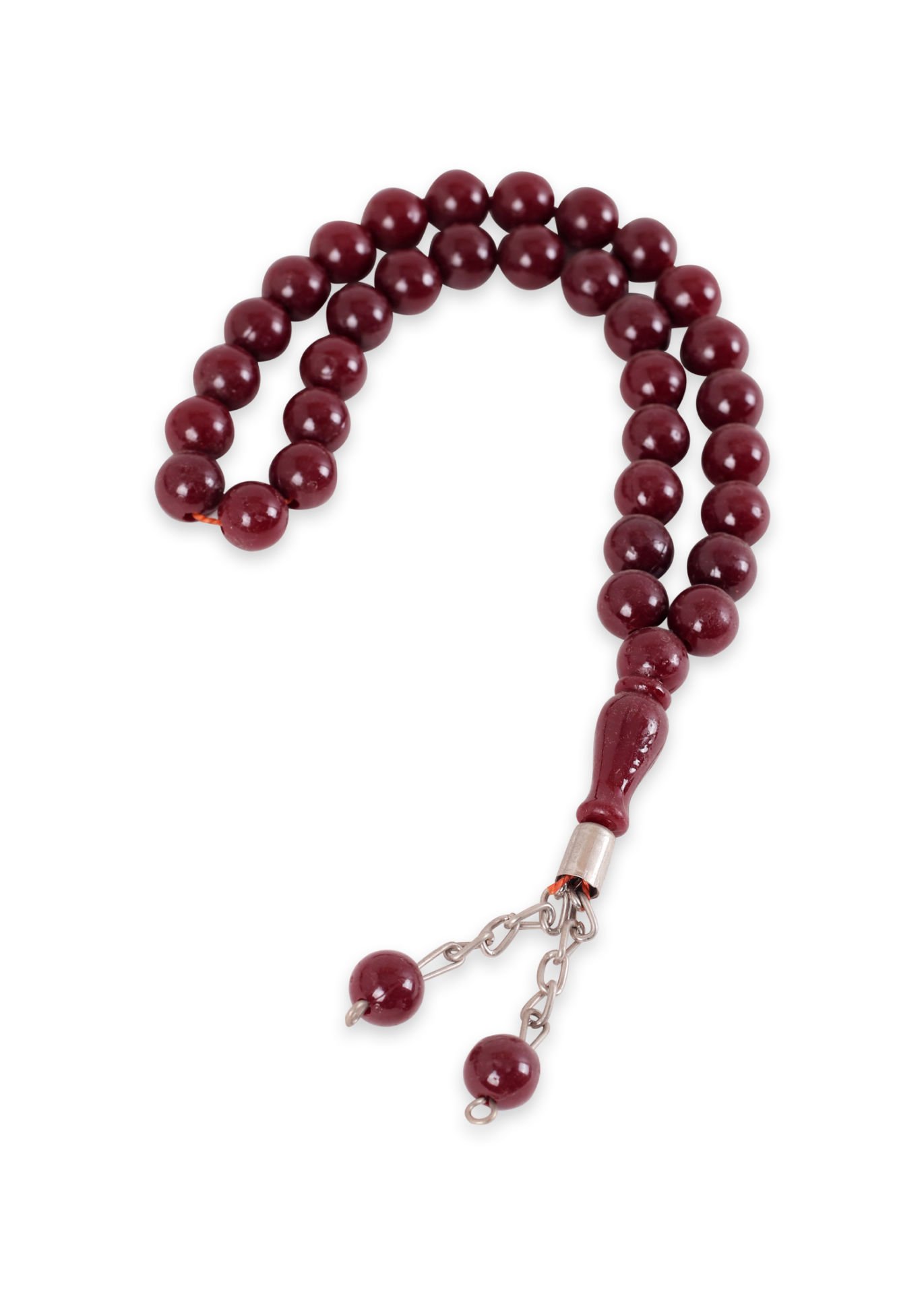 33'lük 8mm Demir Püskül BORDO