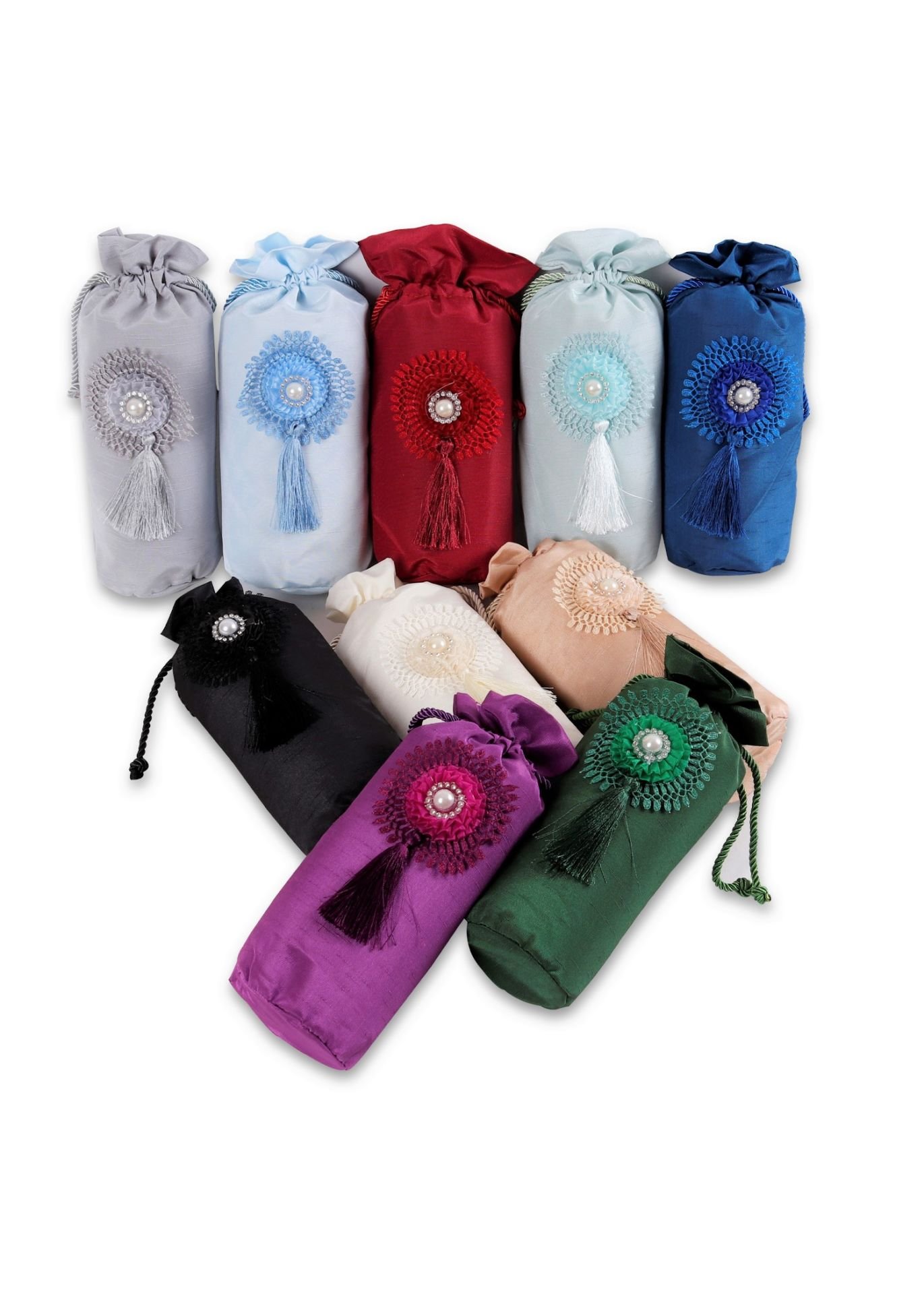 Silindir Kese+Seccade+Tespih)