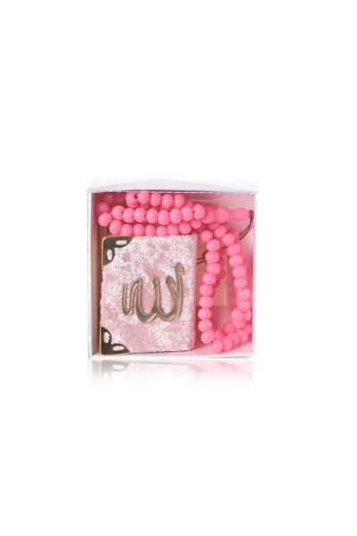 Kutulu (Mini Kuran+Tespih) PEMBE