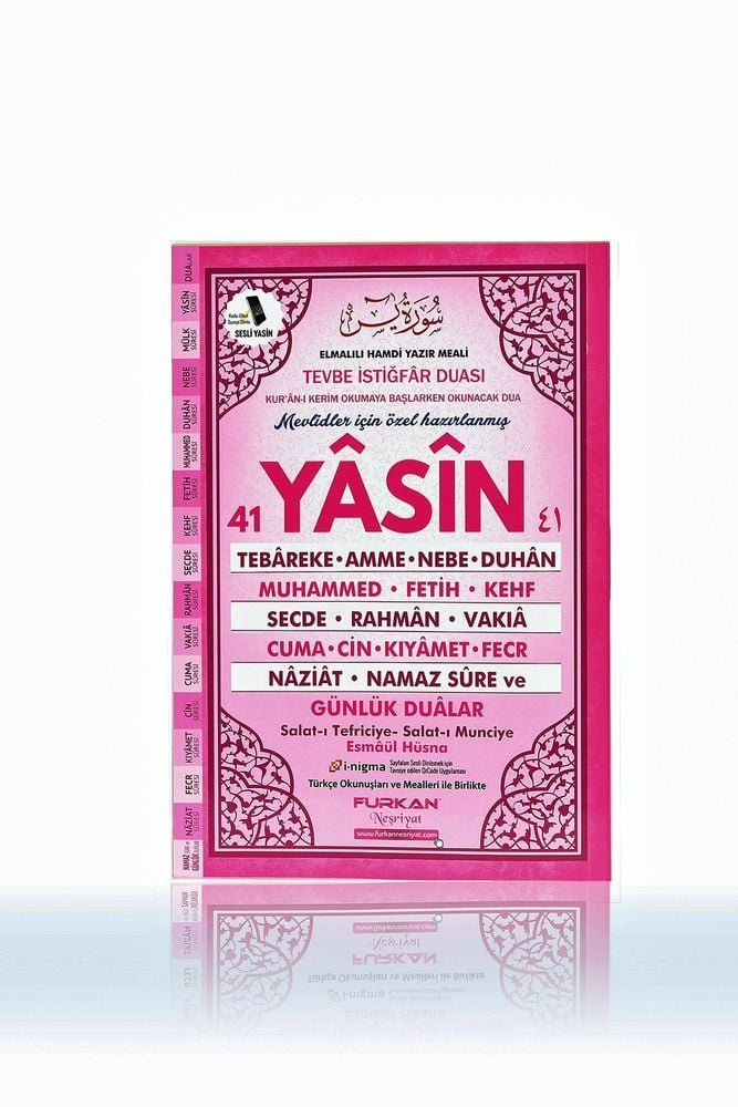 Yasin-i Şerif Orta Boy (192 SAYFA) PEMBE