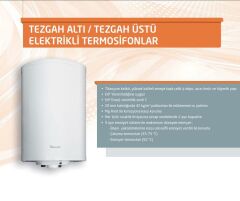 Baymak Aqua 15 Lt TA Tezgah Altı Termosifon