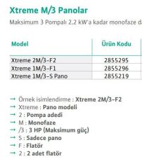Wilo Xtreme 2M/3-F2 Pompa Kontrol Panosu