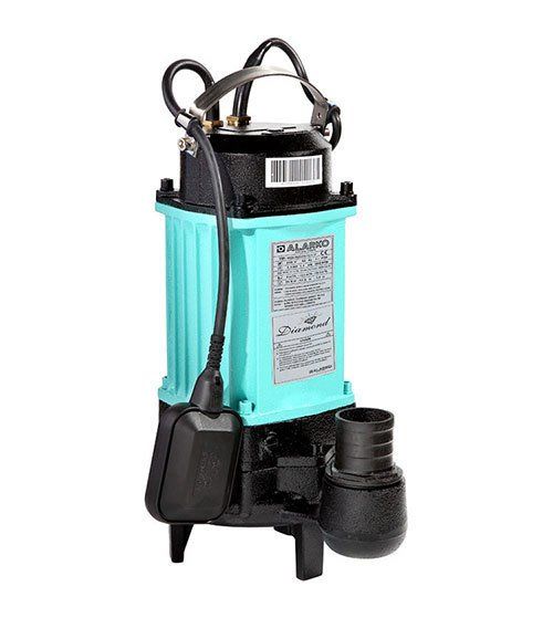 Alarko WQCS(D) 10-12 - 1,5 HP - 220 V Öğütücülü Drenaj Pompası