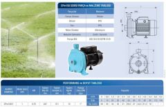 Alarko CPM 158/1 - 1 HP - 220 V Monoblok Santrifüj Pompa