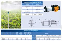 Alarko PSRM 255 - 1,5 HP - 220 V Kademeli Santrifüj Pompa