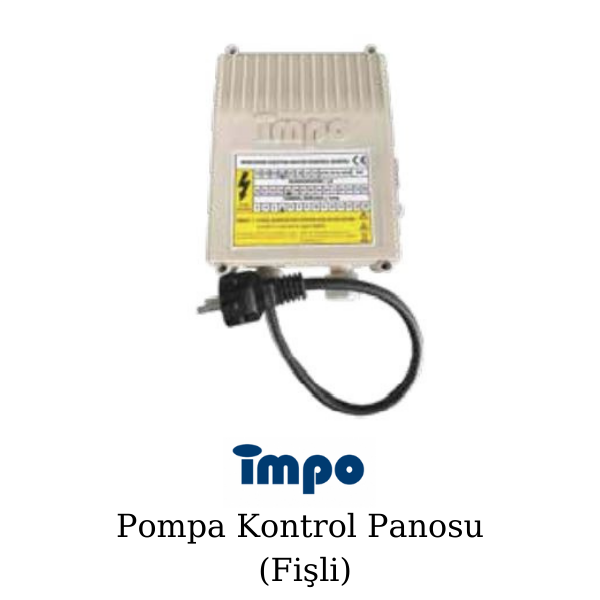 İmpo M-M18B-KF Dalgıç Pompa Kontrol Panosu Fişli - 3 Hp - 220 V