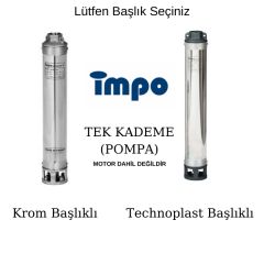 İmpo 4'' SK 401/13 Tek Dalgıç Pompa - 0.5 Hp