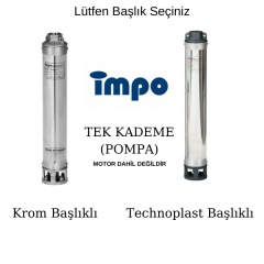 İmpo 4'' SK 404/32 Tek Dalgıç Pompa - 4 Hp