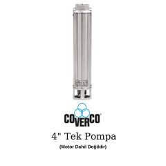 Coverco 4'' 3/07 Tek Dalgıç Pompa - 0.75 Hp