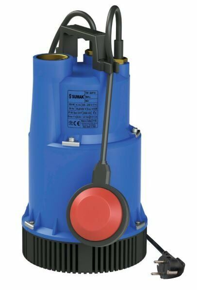 Sumak SDF10 Drenaj Dalgıç Pompa Monofaze (220V) - 0.85 Hp