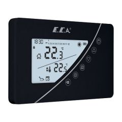 ECA Poly Touch 400 B Kablosuz Programlanabilir Termostatı Siyah