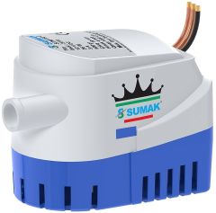 Sumak STNF750 G Sintine Otomatik Flatörlü Dalgıç Pompa 12V - 96W - 4 mt.