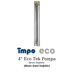 İmpo Eco 4SD12/20 Tek Dalgıç Pompa - 5.5 Hp - Bronz Başlıklı