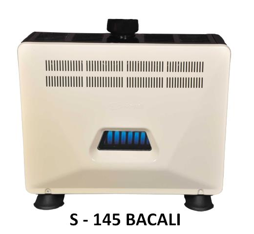 As Royal S-145 Yer Tipi Üsten Bacalı Doğalgaz Sobası, 13,6 kW