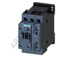 Siemens 3RT2027-1AP00 220 Volt AC 15 kW 32A Kontaktör 1NO+1NC