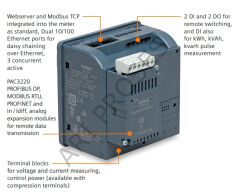 SIEMENS 7KM3220-1BA01-1EA0 Sentron Ölçüm Cihazı PAC3220