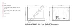 Weintek MT8102iP 10.1'' HMI Panel