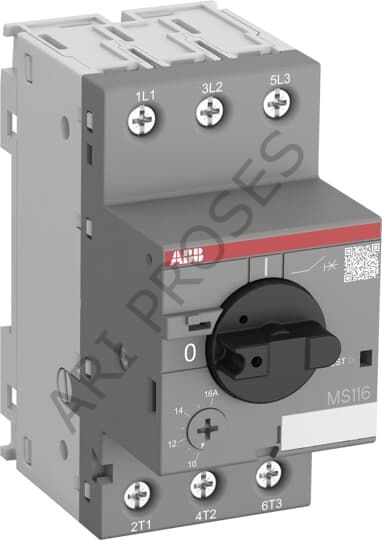 ABB MS116-1.6 Motor Koruma Şalteri 1-1.6 A 1SAM250000R1006